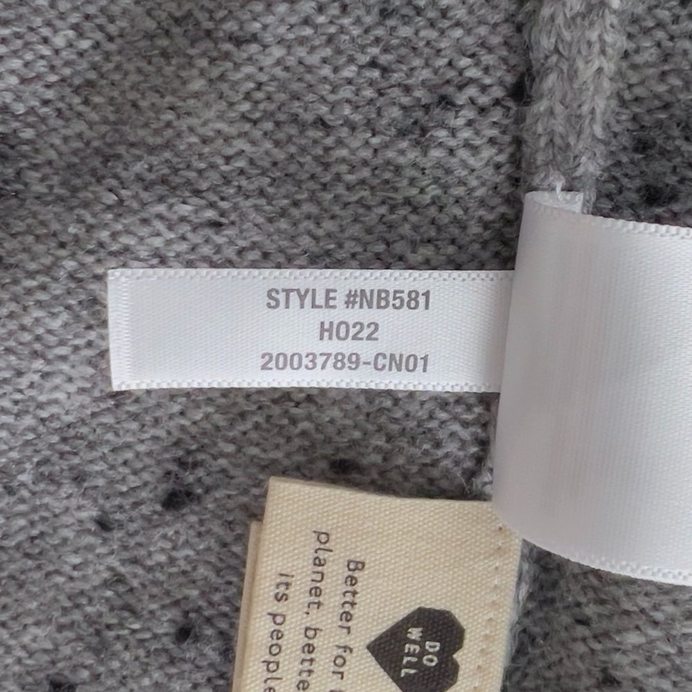 MADEWELL - Donegal Whitworth Mockneck Sweater - NB581 - Size M (NWOT) - Picture 8 of 8